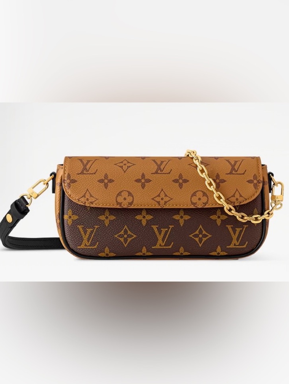 Louis Vuitton the Wallet On Chain Ivy two tone, box, bag sac, box,